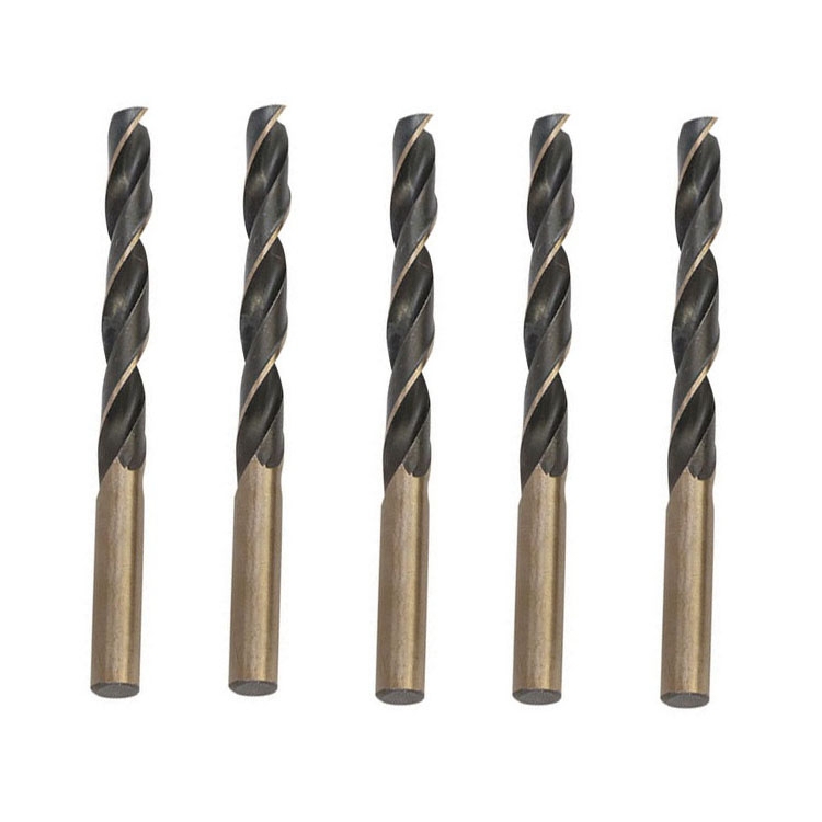 5 PCS 13.5mm Steel Plate High-Speed Steel 4341 Black Yellow Twist Drill - Shopkiz.com