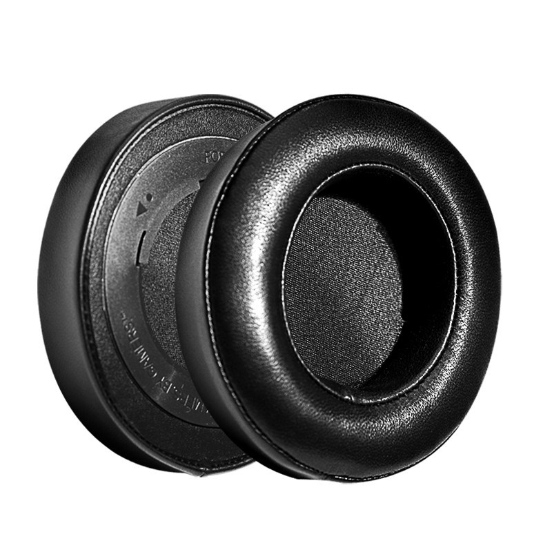 2 PCS Headset Sponge Case For Razer BlackShark V2/V2X/V2SE, Colour: Ellipse Lambskin(Black Paper Black Net) - Shopkiz.com