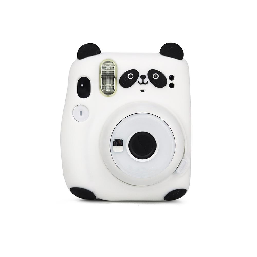 For Fujifilm Instax Mini 11 Cute Cartoon Silicone Shockproof Protective Case( Panda) - Shopkiz.com