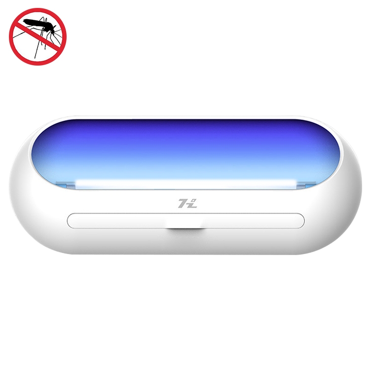 HanZhang Sticky Trap Mosquito Lamp Restaurant Hotel Hanging Electronic Fly Killer CN Plug, Specification: White 16W Double Lamp Tube 2 Light Tube -