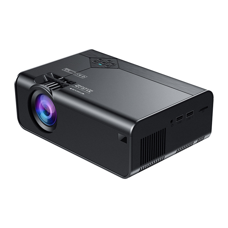 W18 1280 X 720P Portable Home HD LED Wireless Smart Projector, Spec: Android Model(EU Plug) - Shopkiz.com