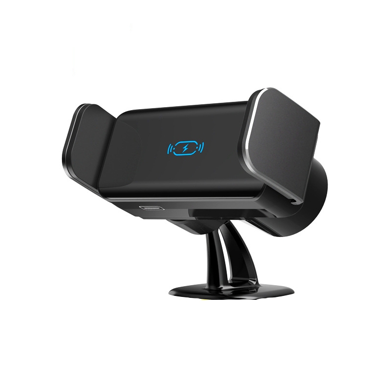 Vehicle-mounted Intelligent Induction Electric Mobile Phone Holder Car Air Outlet Navigation Frame(Abyss Black) - Shopkiz.com