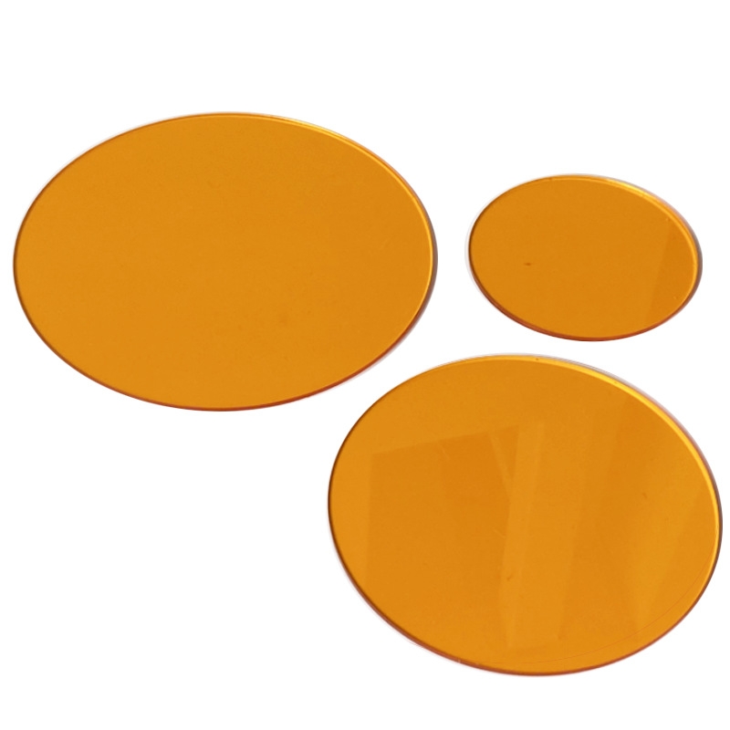 3 In 1 Beauty Shot Props Decorative Transparent Acrylic Board Cosmetic Shooting Ornaments Commercial Background(Orange) - Shopkiz.com