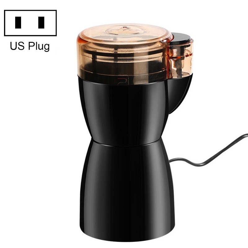 QL-020 150W Household Cereals Superfine Grinder Medicinal Powder Machine Electric Coffee Grinder， US Plug 110V(Black) - Shopkiz.com