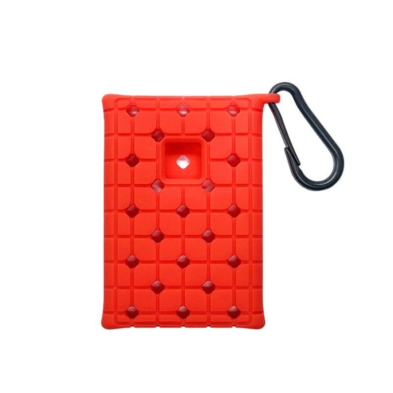 Mobile Solid State Drive Silicone Case For Samsung T7 Touch(Red) - Shopkiz.com