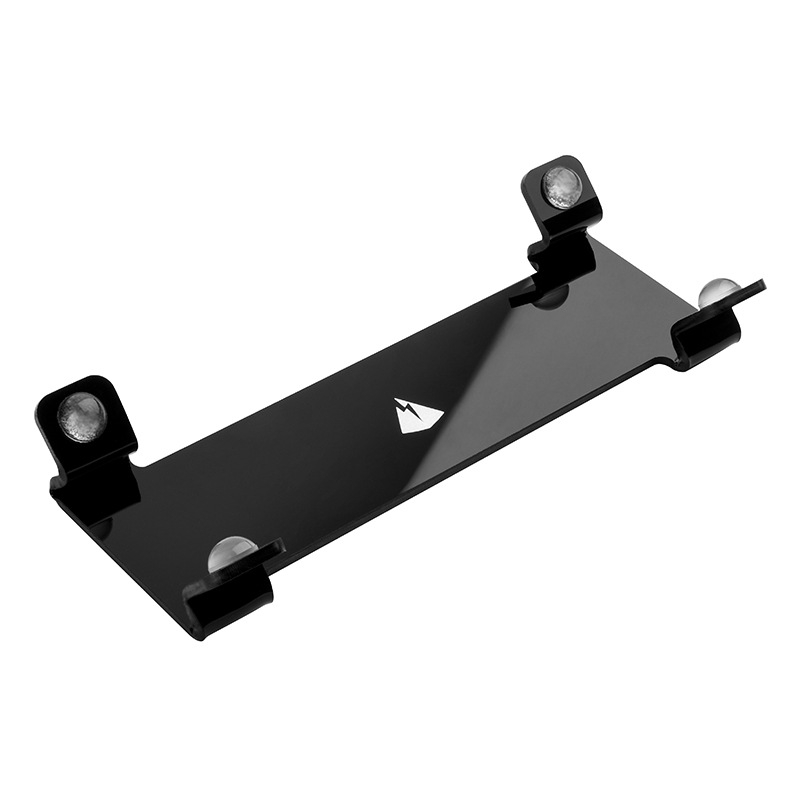 Universal Desktop Anti-Vibration Storage Bracket Non-Slip Acrylic Bracket for Bluetooth Speaker(Black) - Shopkiz.com