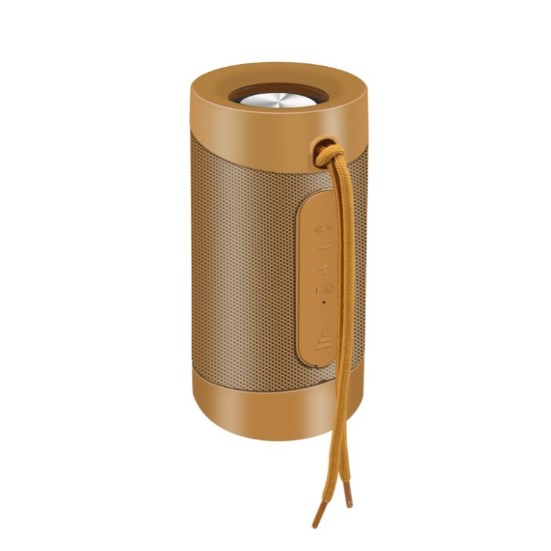 Mini Wireless Bluetooth Speaker Outdoor Subwoofer Portable Card Desktop Audio, Colour: Normal Yellow - Shopkiz.com