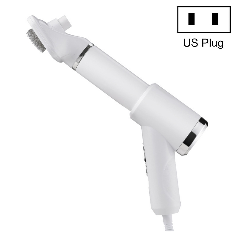 Pet Electric Comb Cat And Dog Brushing Cleaning Hair Dryer, Specification: US Plug(3 Generation 866 White) - Shopkiz.com