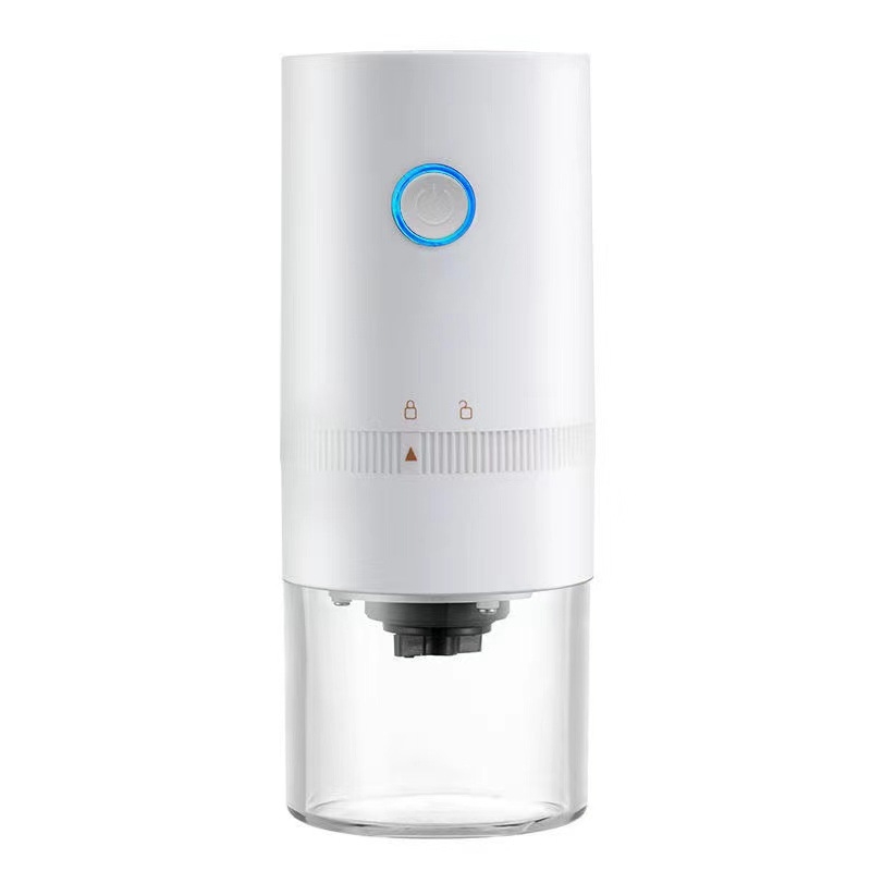 HB985 Portable Electric Grinding Coffee Machine(White) - Shopkiz.com
