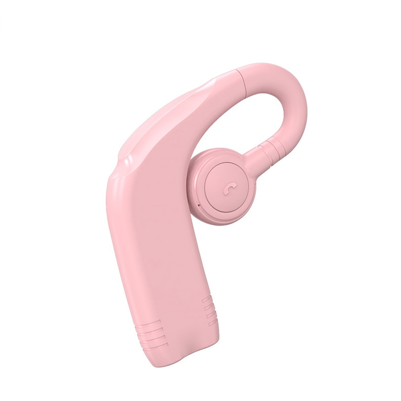 M99 Bluetooth V5.2 Single Earhook Business Headphone(Pink) - Shopkiz.com