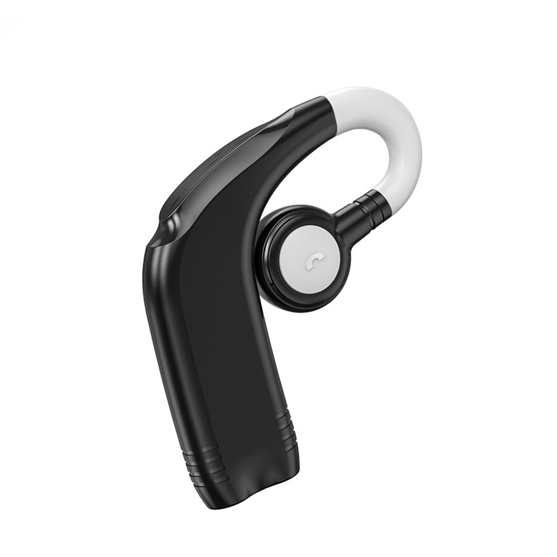 M99 Bluetooth V5.2 Single Earhook Business Headphone(Black+White) - Shopkiz.com