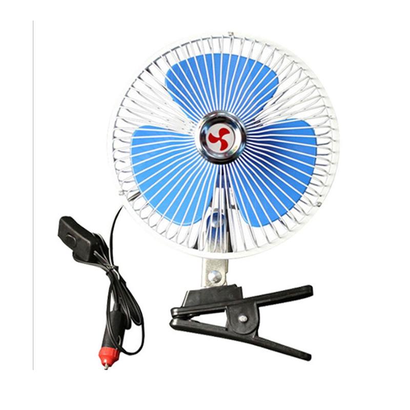 8 inch Semi-Closed Car Cooling Fan(12V) - Shopkiz.com