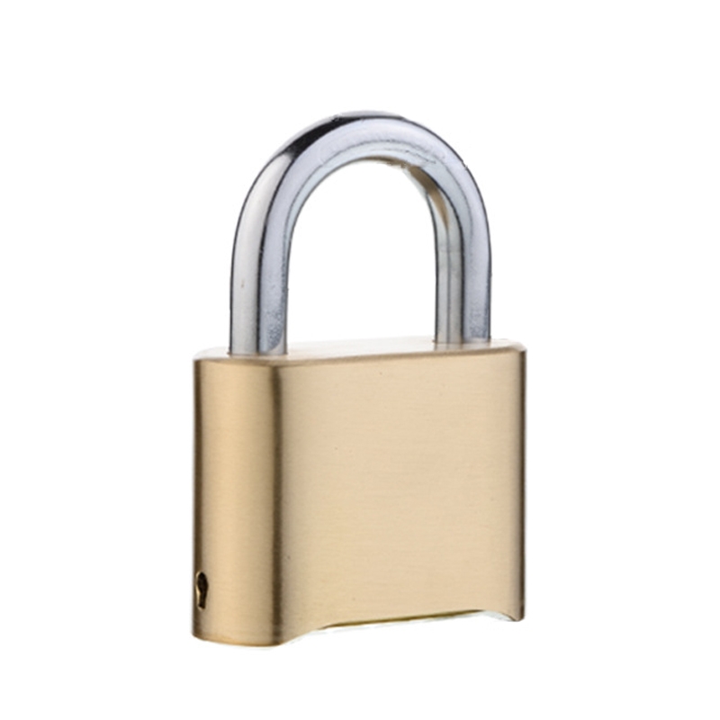 Brass Warehouse Door Logistics 4 Bit Password Lock Bottom Password Wheel Padlock - Shopkiz.com
