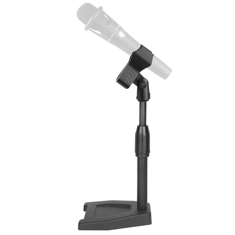 A1 Duck Paw-shape Base Live Microphone Stand with Spring Clip - Shopkiz.com