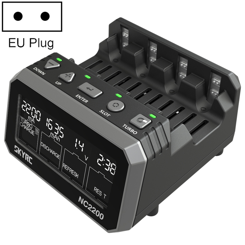 SKYRC NC2200 Multifunction Battery Charger Analyzer, Model: EU Plug - Shopkiz.com