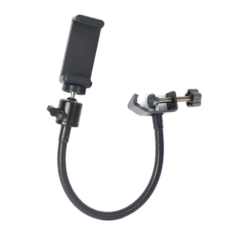 RG-10 Microphone Phone Live Hose Holder, Spec: Code Hose+PTZ+Phone clip - Shopkiz.com
