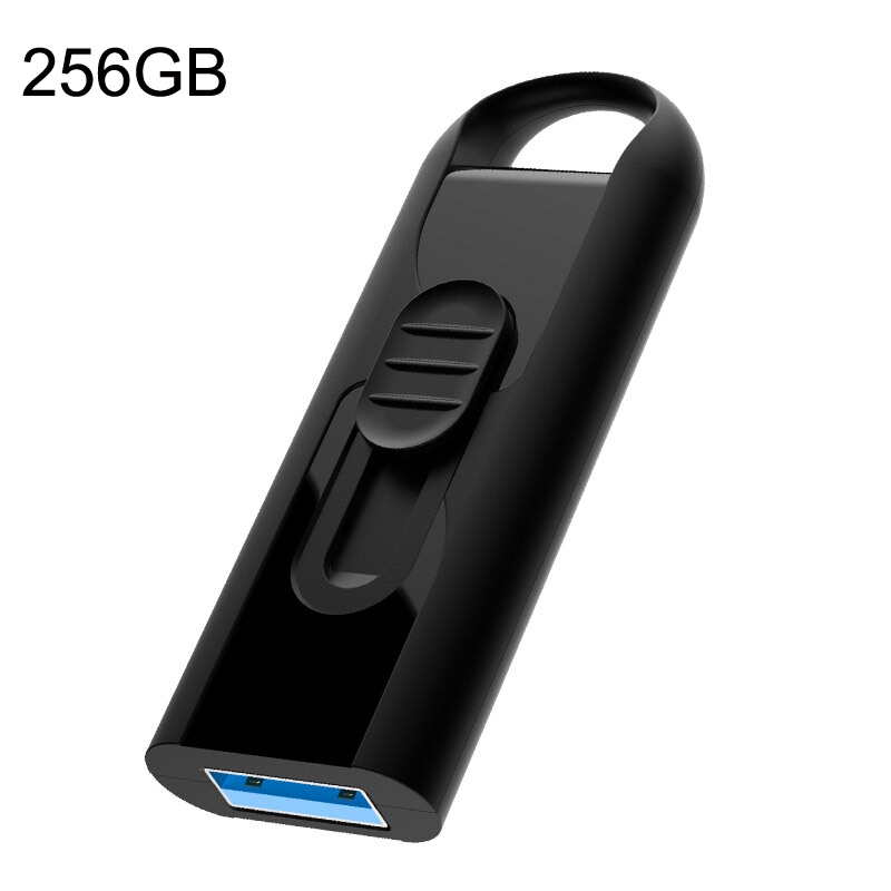 Netac U309 High Speed USB3.0 Push-Pull Encrypted USB Flash Drive, Capacity: 256GB - Shopkiz.com