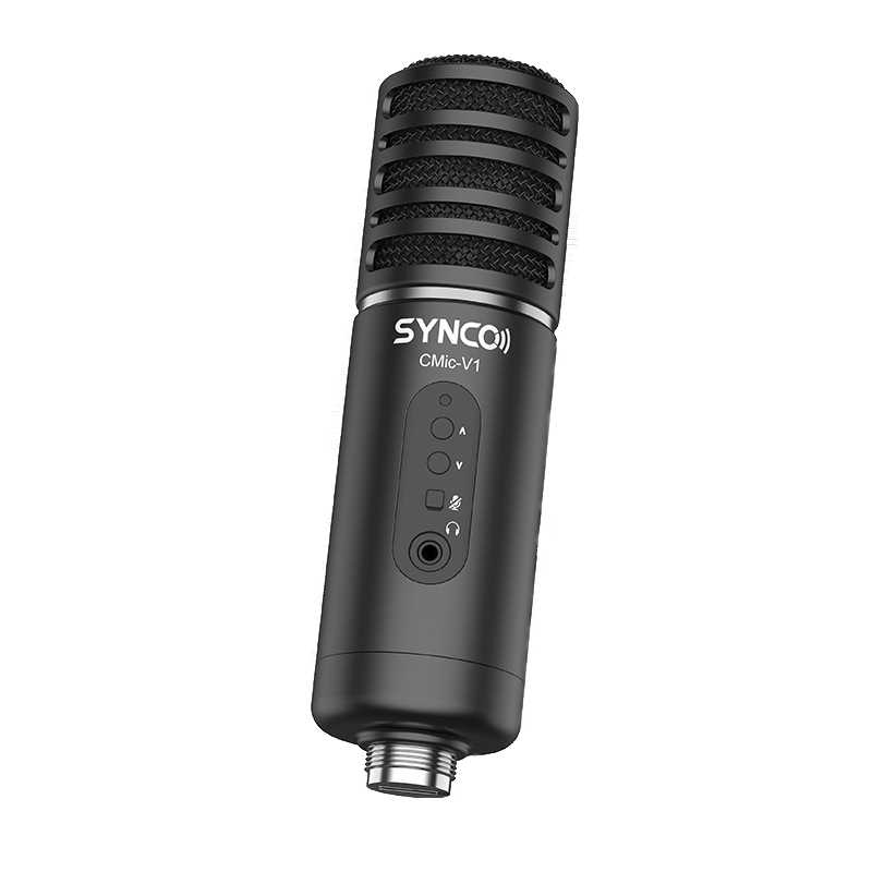 SYNCO V1 Live Large-diaphragm Radio Microphone(Black) - Shopkiz.com