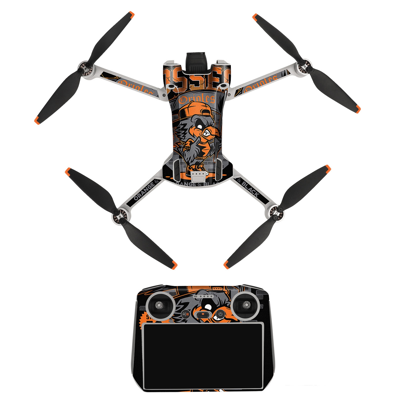 Sunnylife Drone+Remote Control Protective Sticker For DJI Mini 3 Pro RC Version(Irimitent Eagle) - Shopkiz.com