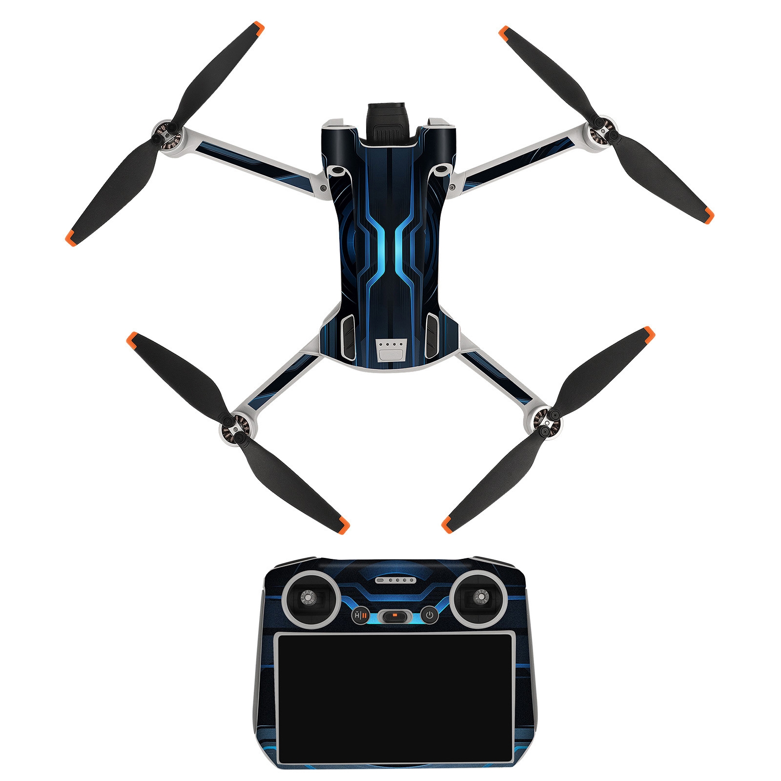 Sunnylife Drone+Remote Control Protective Sticker For DJI Mini 3 Pro RC Version( Time Gate) - Shopkiz.com