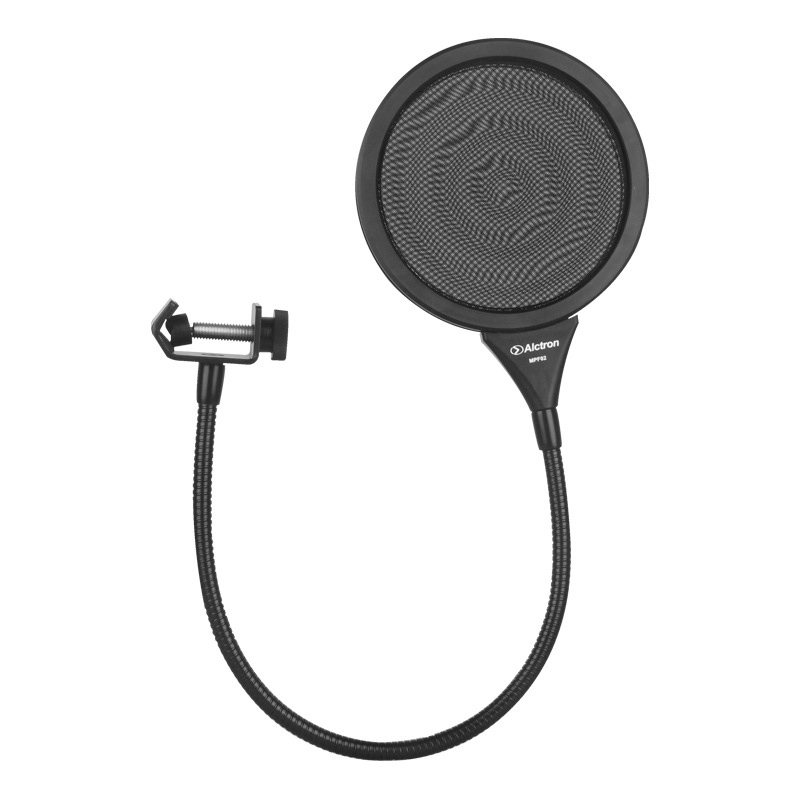 Alctron MPF02 Microphone Pop Filter for Studio Recording Anti-Noise With 450mm Steel Gooseneck - Shopkiz.com