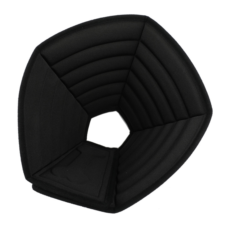 Pet Grooming Anti-Bite Neck Ring, Specification: M(Black) - Shopkiz.com