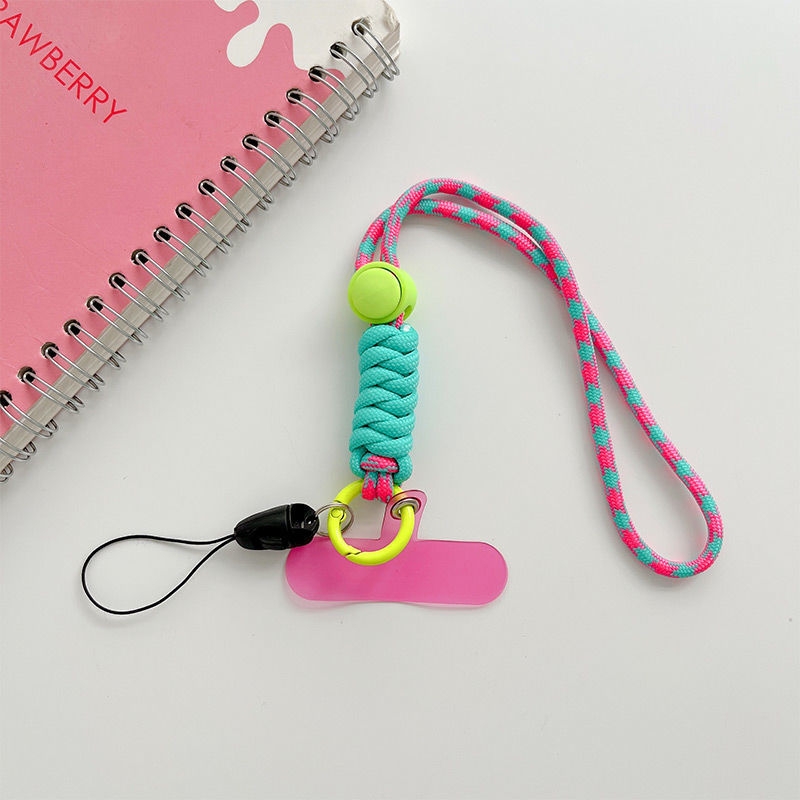 2 PCS Mobile Phone Colorful Lanyard With Patch(Ft0148) - Shopkiz.com