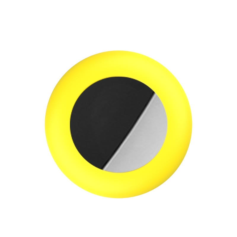 Pet Locator Tracker Silicone Cover For AirTag 2nd Gen / AirTag 1st Gen, Size: S (Yellow) - Shopkiz.com