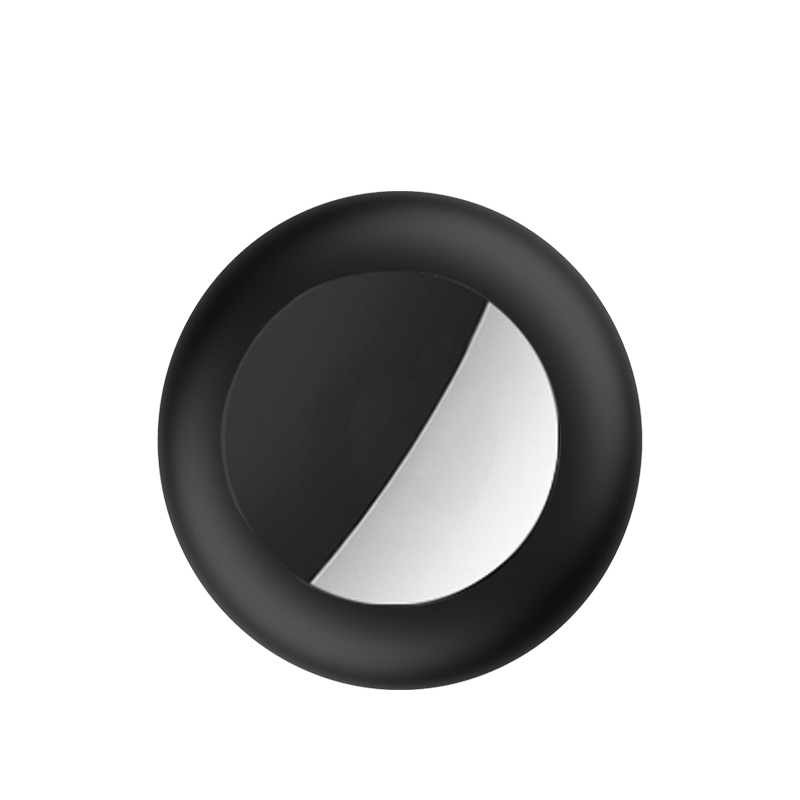 Pet Locator Tracker Silicone Cover For AirTag 2nd Gen / AirTag 1st Gen, Size: L (Black) - Shopkiz.com