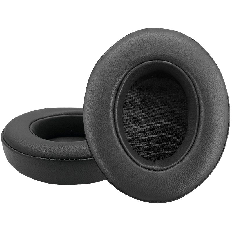 2 PCS Leather Soft Breathable Headphone Cover For Beats Studio 2/3, Color: Sheepskin Titanium - Shopkiz.com