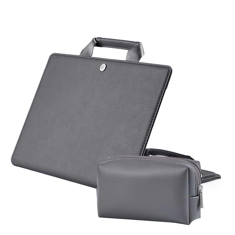 Laptop Bag Protective Case Tote Bag For MacBook Pro 15.4 inch, Color: Dark Gray + Power Bag - Shopkiz.com