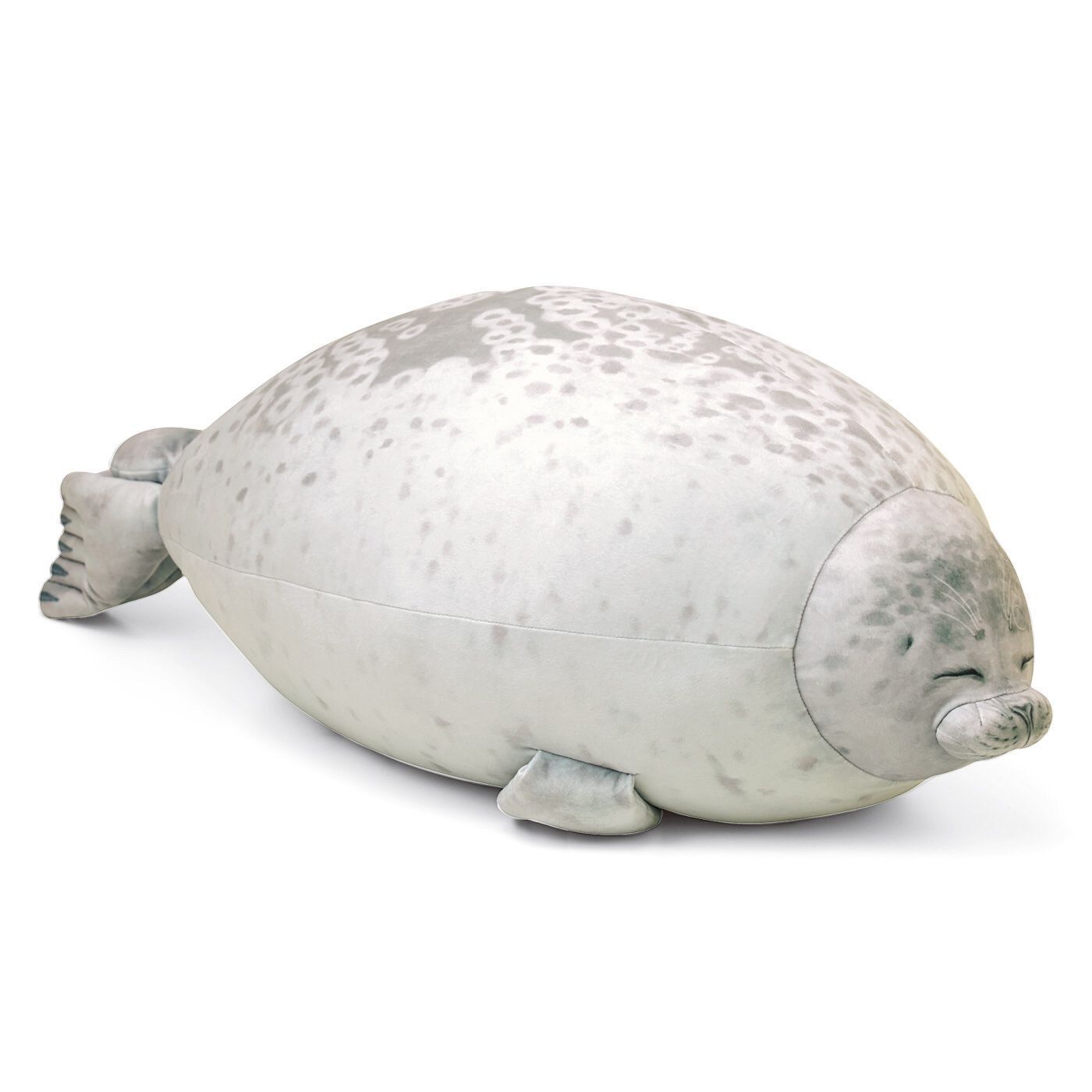 Seal Pillow Aquarium Plush Toy, High: 60cm(Squint) - Shopkiz.com