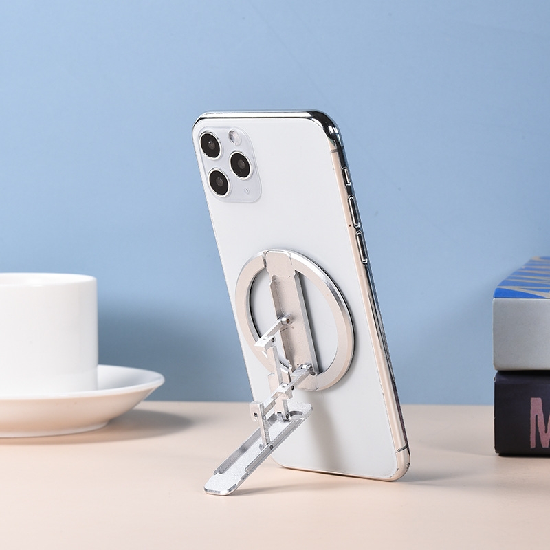MagSafe Aluminum Alloy Magnetic Phone Holder(Silver) - Shopkiz.com