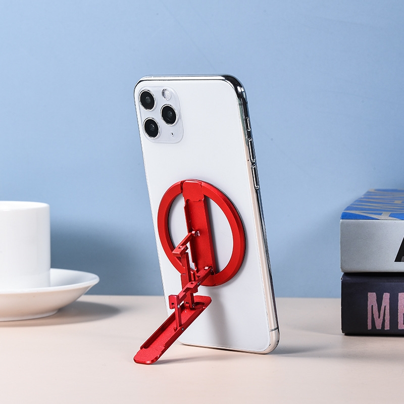 MagSafe Aluminum Alloy Magnetic Phone Holder(Red) - Shopkiz.com