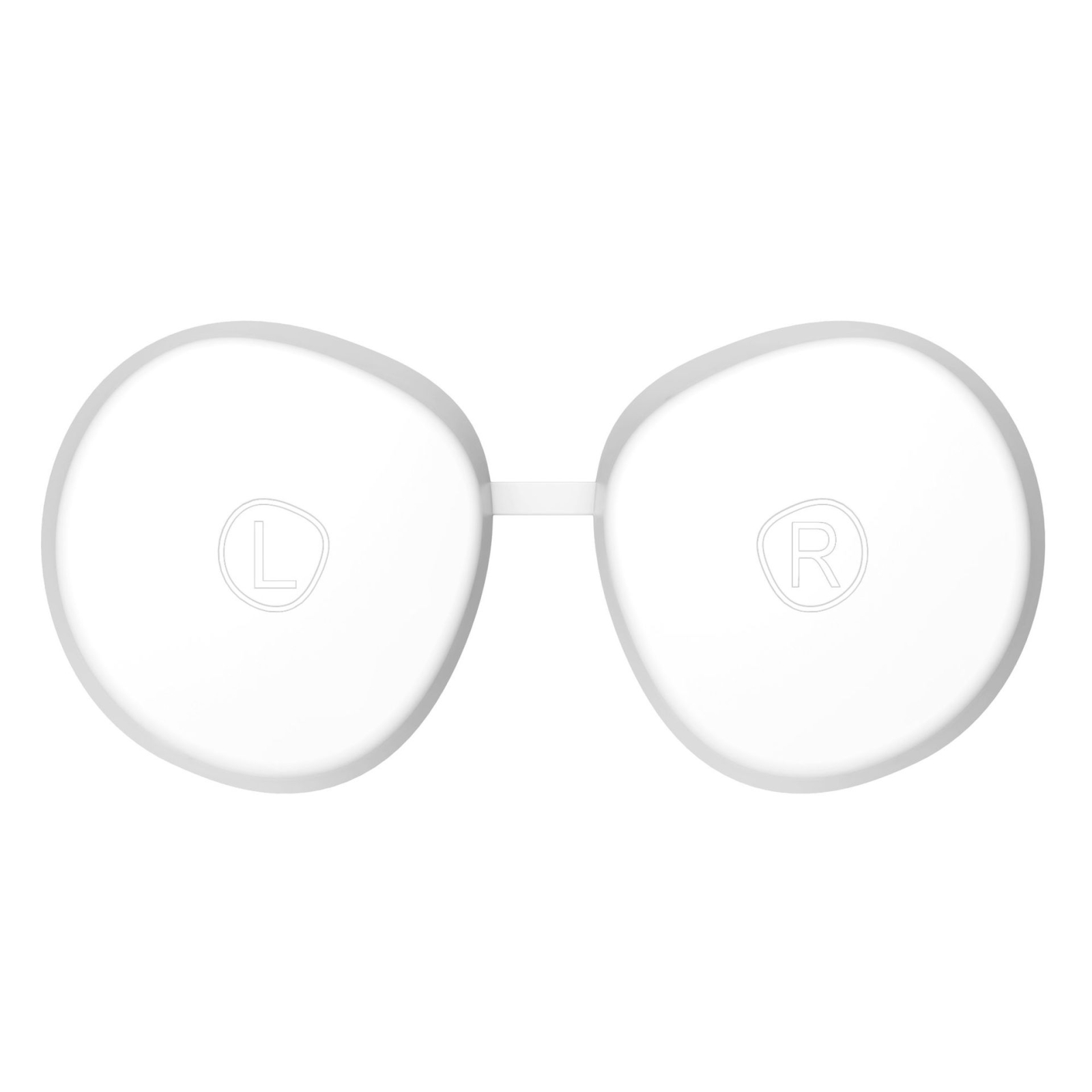 Dustproof Scratch Resistant VR Glasses TPU Lens Protector, For Meta Quest 2(White) - Shopkiz.com