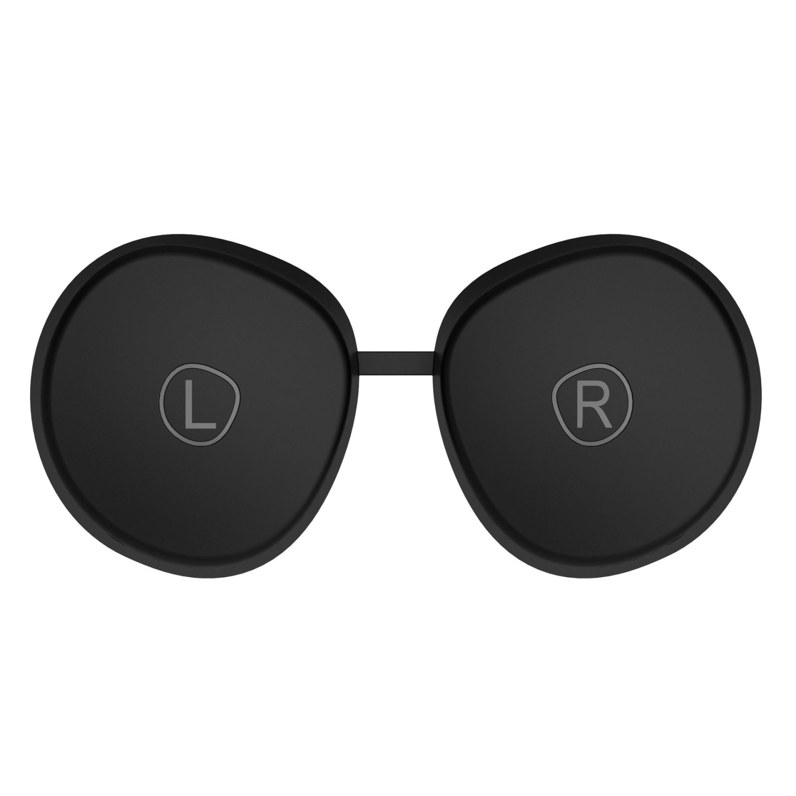 Dustproof Scratch Resistant VR Glasses TPU Lens Protector, For Meta Quest 2(Black) - Shopkiz.com
