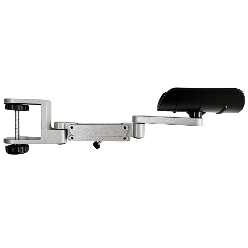 Aluminum Alloy Computer Desk Wrist Brace Arm Bracket, Color: Liftable Silver
