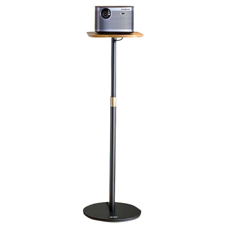 SSKY L38 Bed Floor Telescoping Table Projector Support, Style: Tray Version (Black) - Shopkiz.com