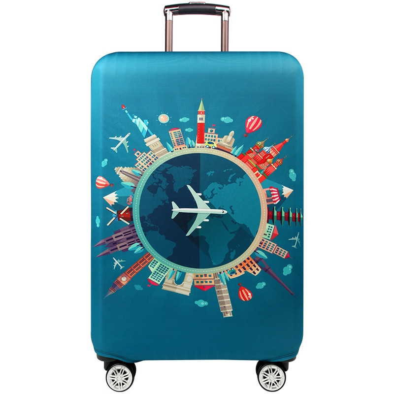 Luggage Thickening Wear-resistant Elastic Anti-dust Protection Cover, Size: M(Worldwide Travel) - Shopkiz.com