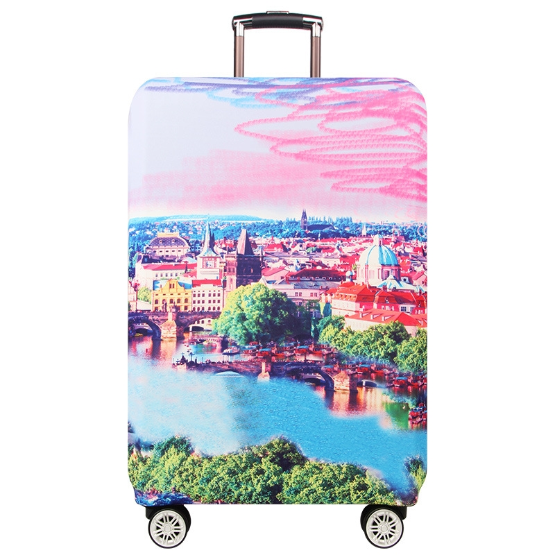 Wear-resistant Dust-proof Luggage Compartment Protective Cover, Size: M(European Town) - Shopkiz.com