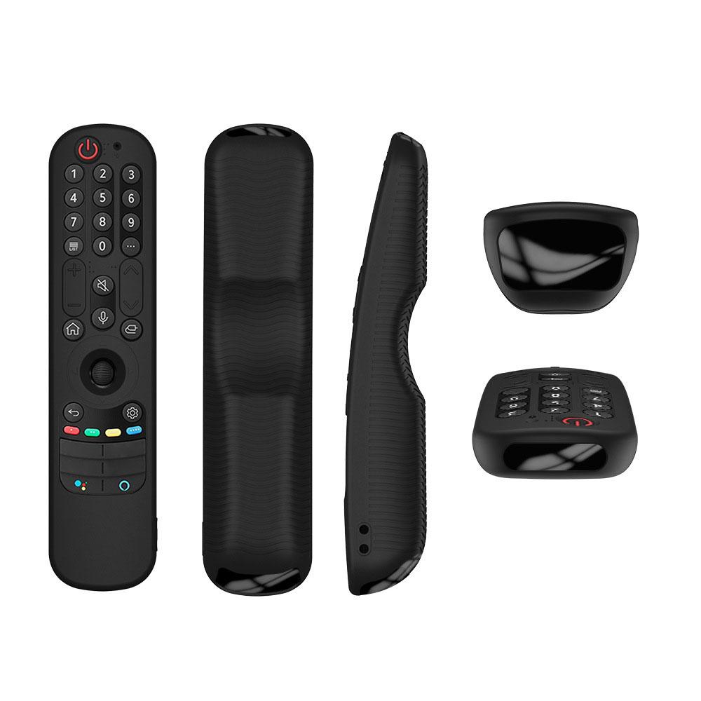 For LG An-MR21GC / AN-MR21N / AN-MR21GA TV Remote Control Silicone Protective Case(Black)