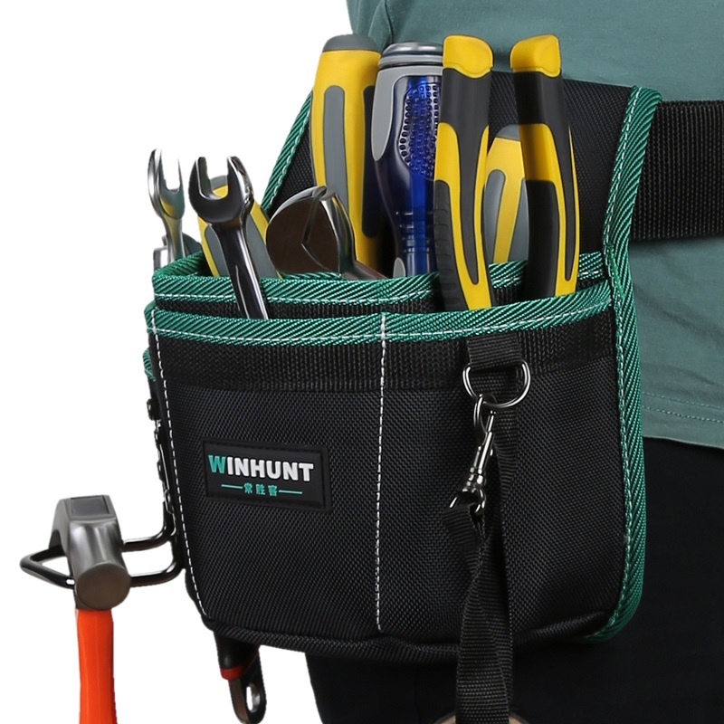 WINHUNT Multifunctional Canvas Electrician Tool Durable Storage Bag, Series: WH144 - Shopkiz.com
