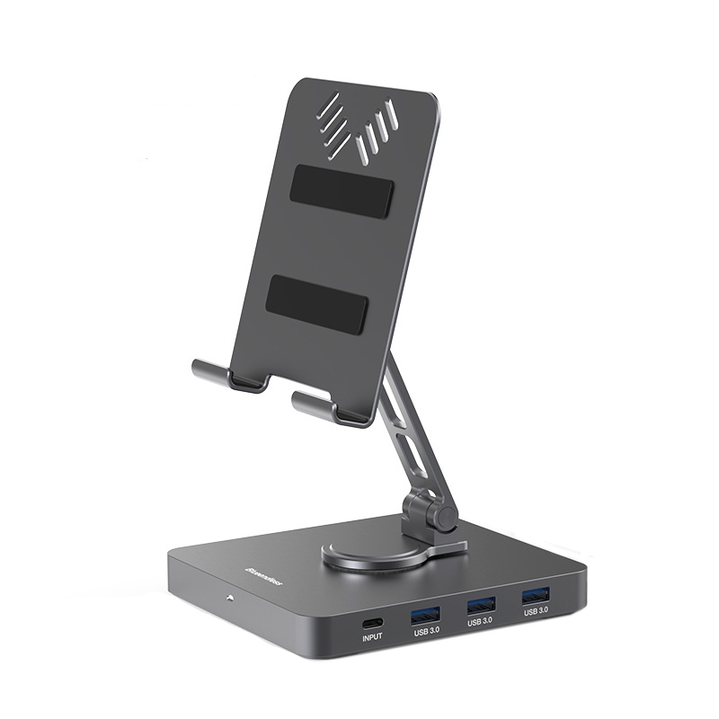 Blueendless 4K HD 60Hz Type-C/USB-C Expansion Dock Mobile Phone Tablet Holder , Spec: 10 in 1 - Shopkiz.com