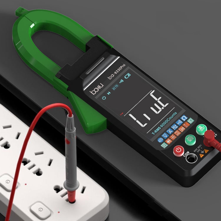 BAKU BA-8330 Pro Digital Mulitmeter Electric Maintenance Resistor Current Pliers Shaped Instrument(Green) - Shopkiz.com