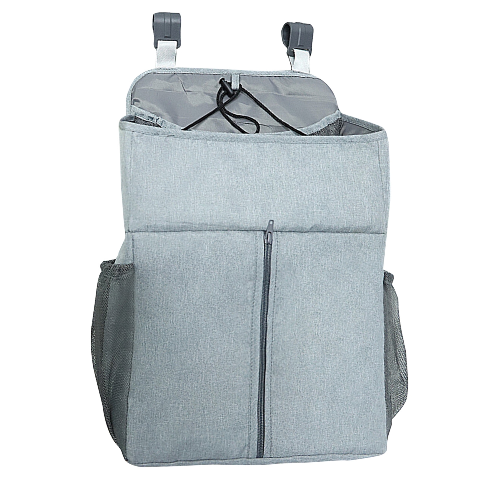 Baby Bed Organizer Newborn Crib Diaper Storage Hanging Bags Bedside Shelf Bag(Linen Gray) - Shopkiz.com