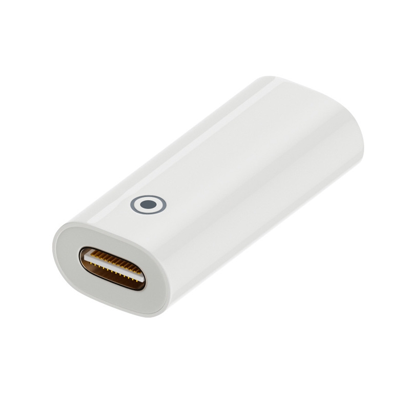 For Apple Pencil 1/2 Charging Adapter Stylus Charging Converter, Interface form: 8Pin Female To Type-C/USB-C Female - Shopkiz.com