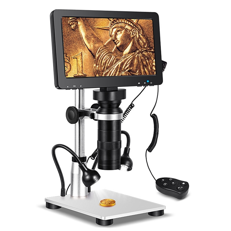 1200X 7-Inch HD Display Multifunctional Maintenance Inspection Digital Microscope(DM9-S) - Shopkiz.com