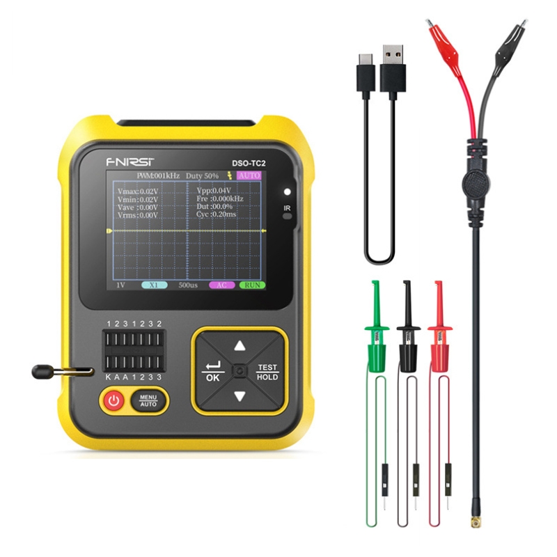 FNIRSI DSO-TC2 2 In 1 Handheld Digital Oscilloscope, Specification: Standard - Shopkiz.com