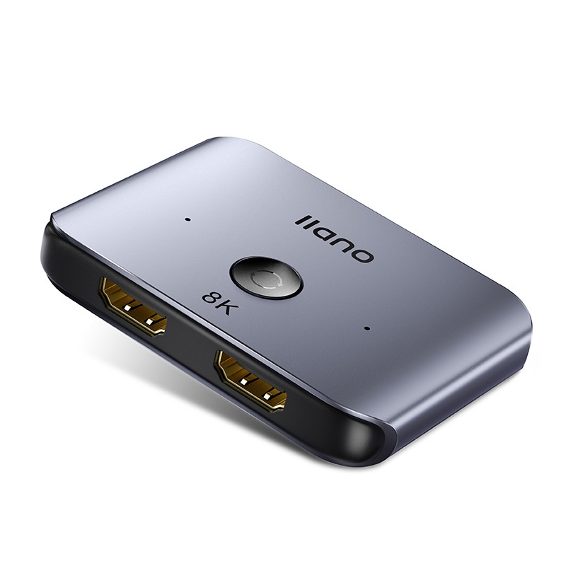 llano LCTS502G 2 In 1 Out 2-Way Conversion HDMI Switcher Version 2.1 8K Ultra HD Video - Shopkiz.com