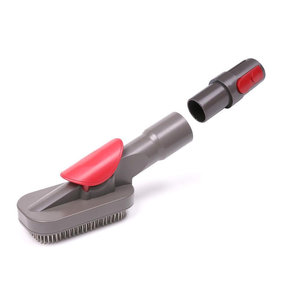 For Dyson V6 V7 V8 V9 Meile Vacuum Cleaner Pet Hair Removal Brush, Spec: Brush With V8 Adapter - Shopkiz.com